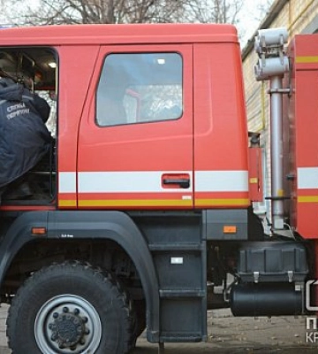 Під час пожежі у Кривому Розі постраждав мешканець квартири