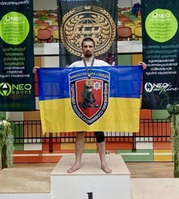Вибухотехнік поліції Закарпаття Владислав Горнодь став чемпіоном світу  з комбат самозахисту ІСО