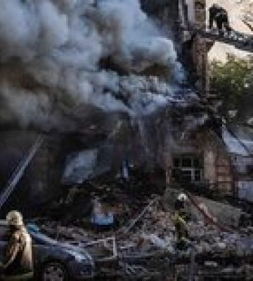 В результате атаки дронами более 20 семей в Киеве остались без жилья