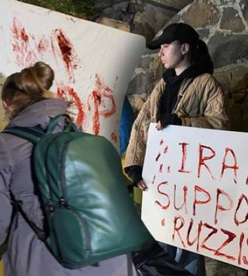 Під посольство Ірану в Києві прийшли кияни: звинувачують країну у підтримці тероризму