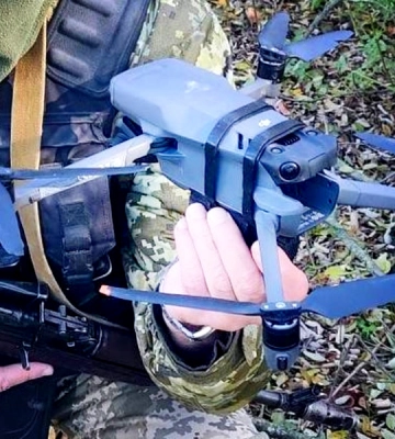 В Черниговской области пограничники сбили дрон со взрывчаткой