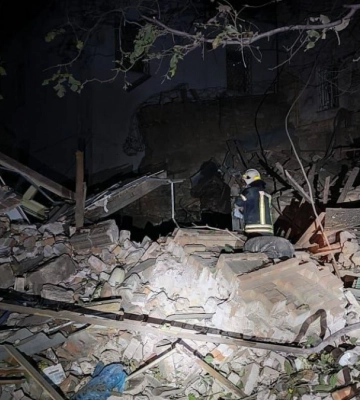 У Миколаєві після вибуху зникло світло