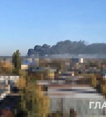 В Днепре 2 прилета по объекту энергетической инфраструктуры (Видео)