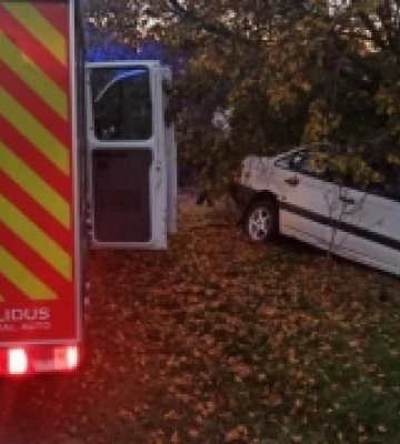 У селі Луцького району сталась аварія: працювали рятувальники