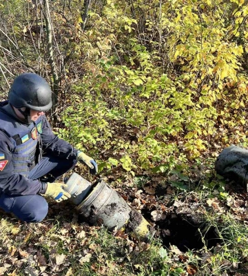 Розмінування. На Харківщині за добу знешкодили 1428 боєприпасів