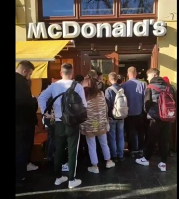McDonald&#039;s відновив роботу чотирьох ресторанів у Львові