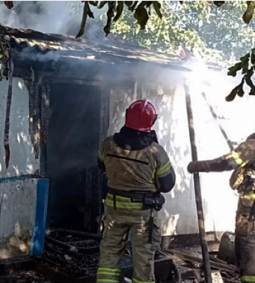 В Кривом Роге пожилая женщина получила ожоги при пожаре