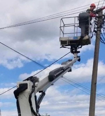 В Деснянском районе Киева отсутствует свет и водоснабжение