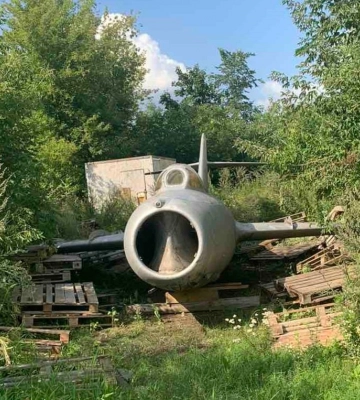 Мерія Тернополя вдруге виставила на аукціон демонтований радянський літак