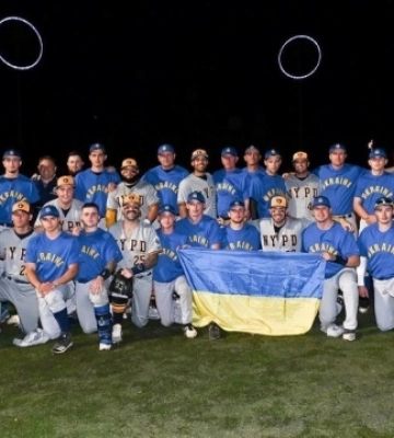 Під час благодійних матчів у Нью-Йорку бейсболісти з Кіровоградщини зібрали понад 20 тисяч доларів