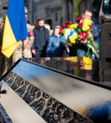 У Львові попрощалися з чотирма героями що загинули на фронті