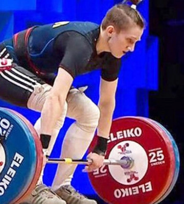 Каміла Конотоп – чемпіонка Європи з важкої атлетики серед молоді