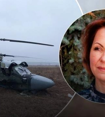 Українські захисники приземлили на Херсонщині ударний вертоліт росіян Ка-52