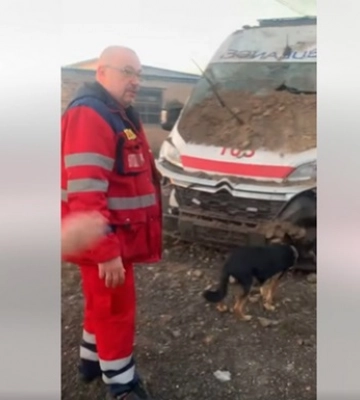 Под обстрел на Харьковщине попали три «скорые» и спасатели (видео)