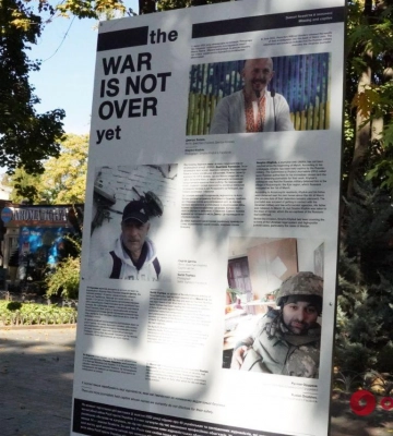 The War Is Not Over Yet: в Одессе открылась фотовыставка, посвященная погибшим и пострадавшим во время войны журналистам