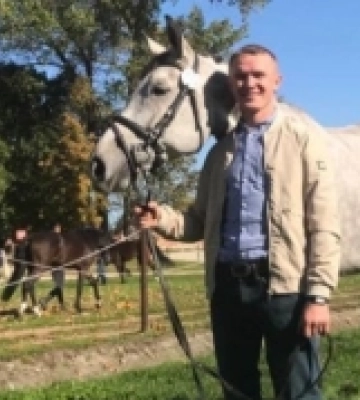 Вершник з Рівненщини взяв участь у змаганнях з триборства у Польщі