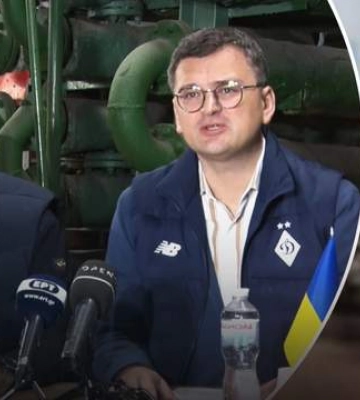 Главі МЗС Греції довелось зустрічатися з Кулебою у київському укритті: відео