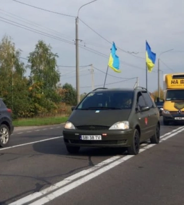 До Луцька прибуде екіпаж гуманітарної місії «На щиті»