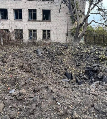 Ворог завдав ракетного удару по спеціалізованій школі на Запоріжжі
