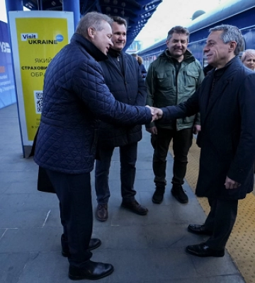 До України з візитом прибув президент Швейцарії