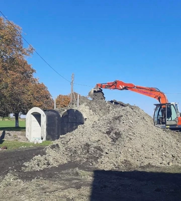 На Львівщині розпочали встановлювати перші модульні бункери, - ФОТО