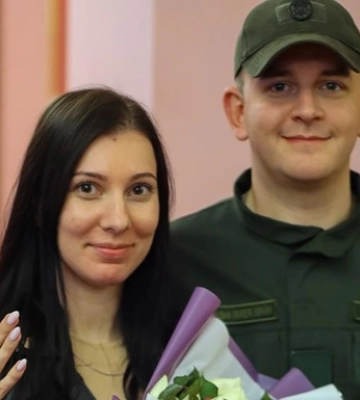 Нацгвардієць освідчився коханій на концерті Іво Бобула
