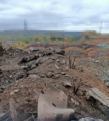 Полиция фиксирует последствия обстрелов Криворожского района