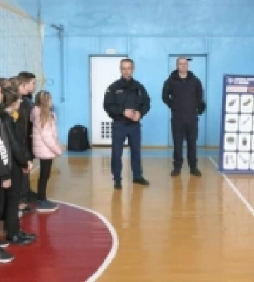 Для школярів у Луцьку провели урок з мінної безпеки
