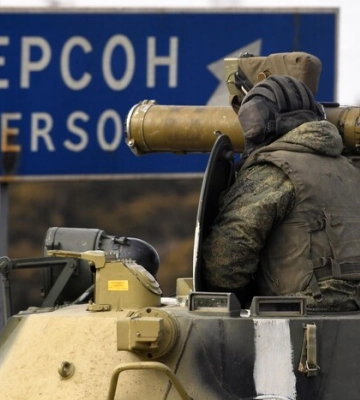 Росія показала свою версію карти бойових дій станом на 20 жовтня