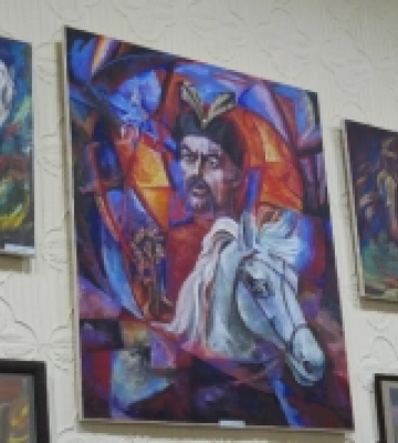 У Луцьку відкрилась виставка митця Івана Хом&#039;яка. ФОТО