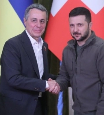 Зеленський провів зустріч із президентом Швейцарії
