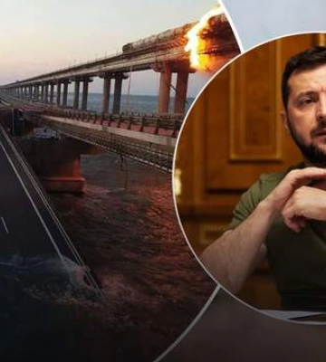 &quot;Ми цього не замовляли&quot;: Зеленський натякнув, хто насправді стоїть за підривом Кримського мосту