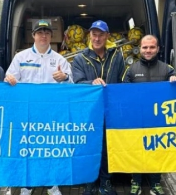 Команда координационного штаба УАФ поддержала раненых бойцов в Днепре