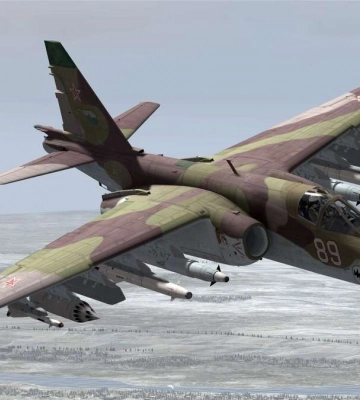 У Миколаївській області збили російський штурмовик СУ-25
