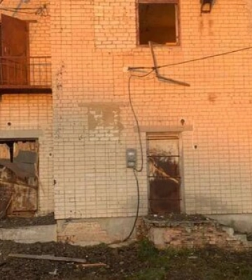 Вночі окупанти завдали ракетних ударів по селу Зарічне на Запоріжжі. ФОТОрепортаж