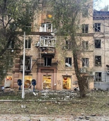 Ворог завдав ракетного удару по Запоріжжю