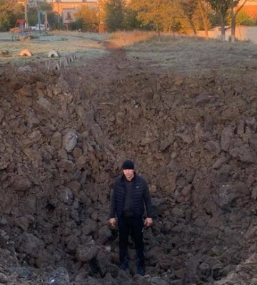 Вночі окупанти завдали ракетних ударів по селу Зарічне на Запоріжжі. ФОТОрепортаж