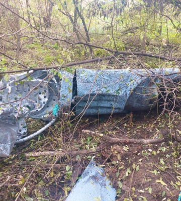 Уламки збитої ракети із 400-кілограмовим зарядом виявили на Київщині