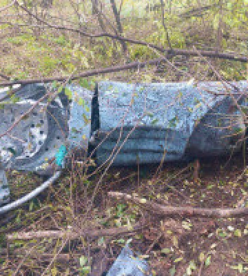 На Київщині знайшли уламки ворожої ракети із зарядом у 400 кілограмів 