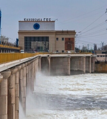 Окупанти заявили, що почали скидати з Каховського водосховища воду