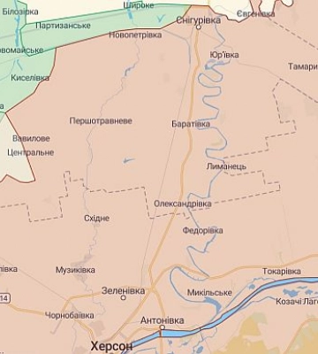 Окупанти повністю залишили два населені пункти на Херсонщині