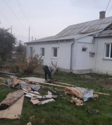 У Луцьку внаслідок ракетного обстрілу постраждали 12 будинків