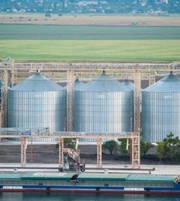 На Одещині завершився перший етап будівництва нового зернового терміналу
