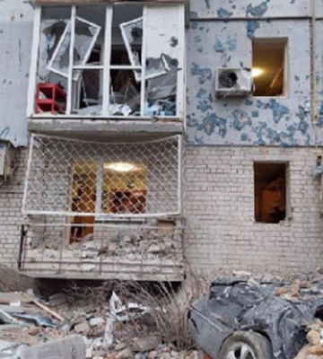 У Миколаєві російська ракета влучила у житлову п&#039;ятиповерхівку
