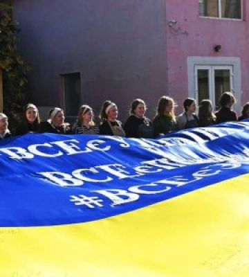 «Все є Україна»: Закарпаття долучилося до національного флешмобу на підтримку військових.