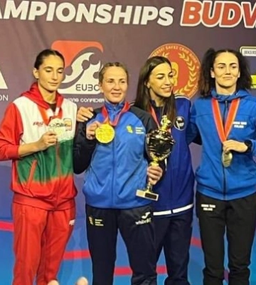 Волинська боксерка здобула золото на чемпіонаті Європи з боксу