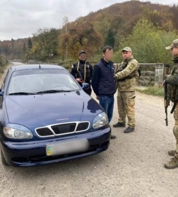 На Закарпатті прикордонники затримали небезпечного злочинця