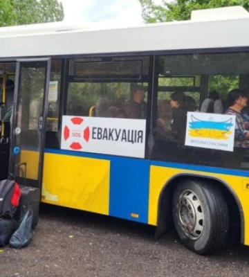 Из Гуляйполя в Запорожье возобновили движение эвакуационных автобусов