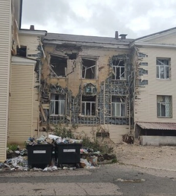 В Бахмуте под обстрел россиян попала больница, – глава ОВА 
