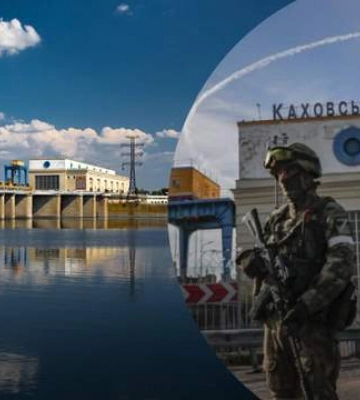 Оккупанты пытаются спускать с резервуаров воду на Каховской ГЭС, – ОК &quot;Юг&quot;